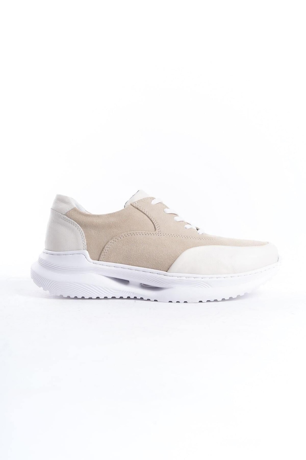 Mubiano Hakiki Deri MBKRY301-VZ Erkek Vizon Sneaker & Spor Ayakkabı