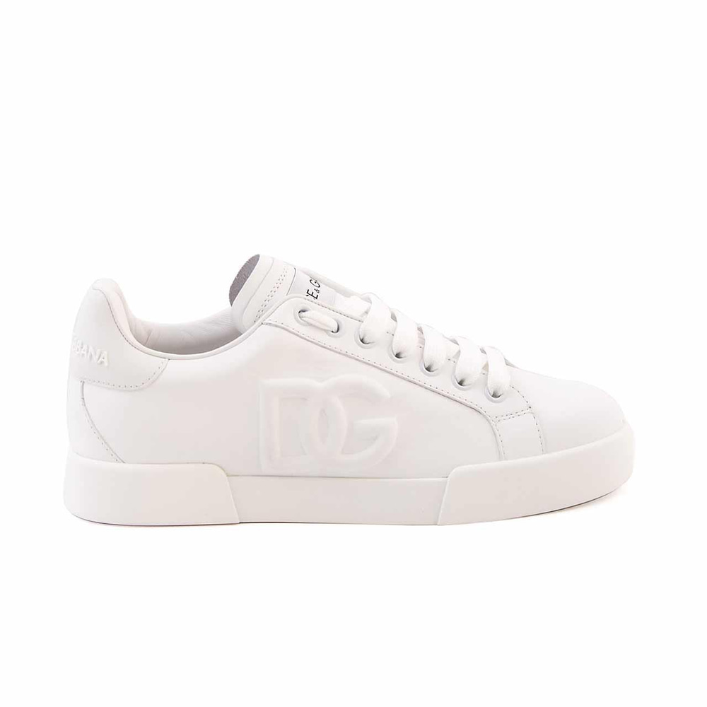 Dolce Gabbana Kadın Hakiki Deri Beyaz Spor & Sneaker Ayakkabı