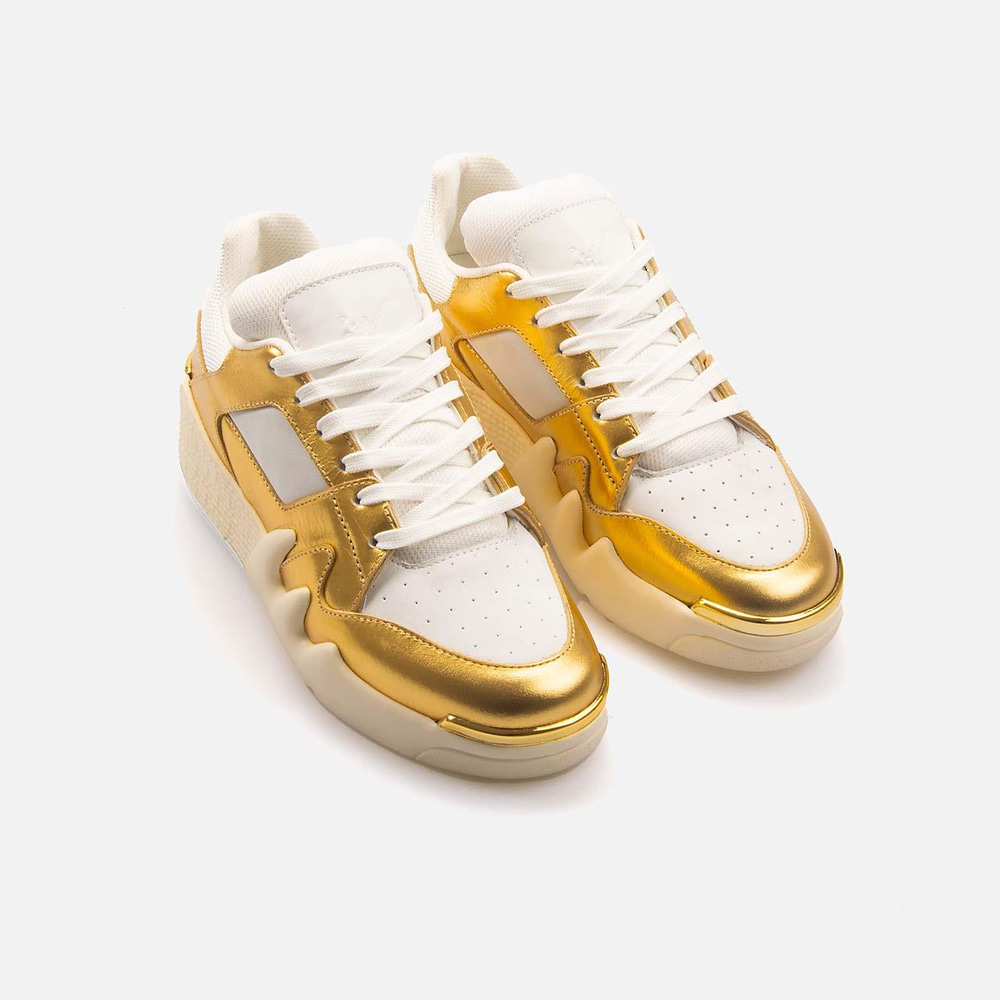 Giuseppe Zanotti Kadın Platin Spor & Sneaker Ayakkabı