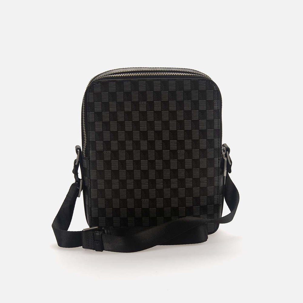 Guess Erkek Vegan Siyah Çapraz & Postacı Çanta