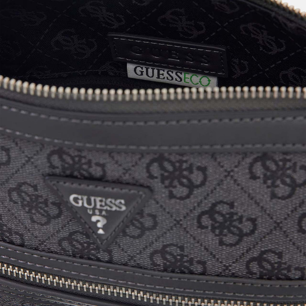 Guess Erkek Vegan Milano Logo Postacı & Çapraz Çanta HMMILLP6217