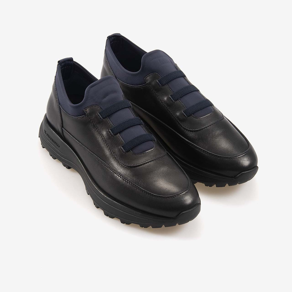 Mocassini Erkek Hakiki Deri Eva Taban Bağcıksız Lastik Detaylı Spor & Sneaker Ayakkabı 97945