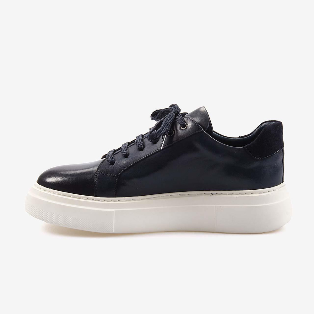Mocassini Hakiki Deri Erkek Bağcıklı Kalın Taban Spor & Sneaker 35110