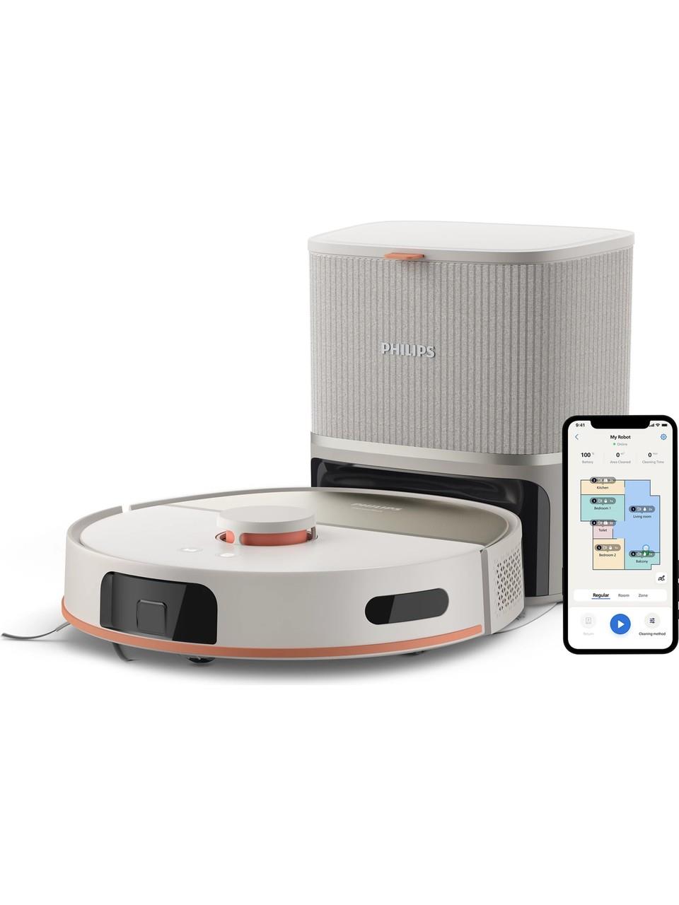 PHILIPS XU5100/20 ISLAK KURU TEMİZLİK ROBOTU KAZANLIROBOT SÜPÜRGE