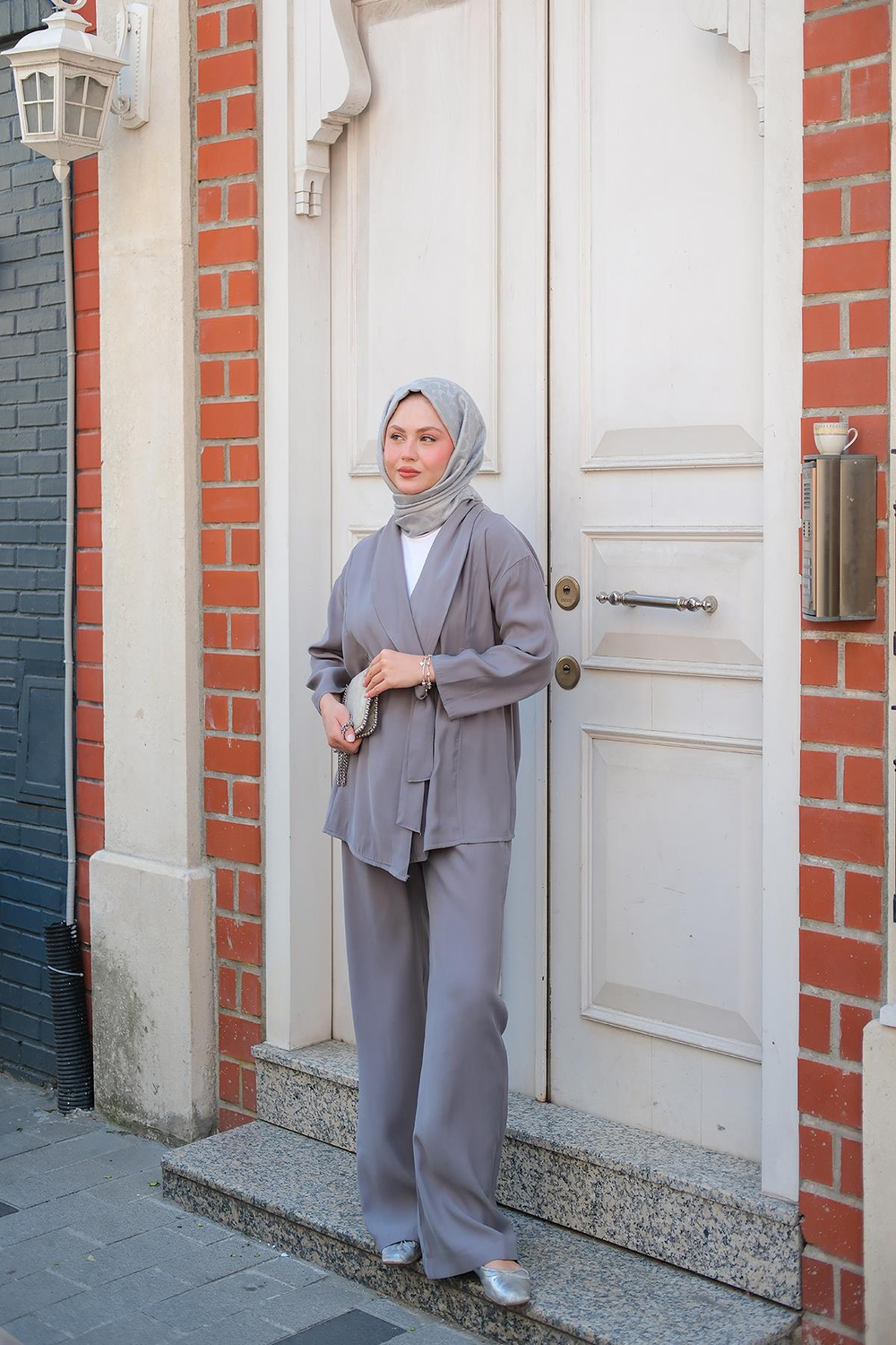 Beıge Takım Antrasit