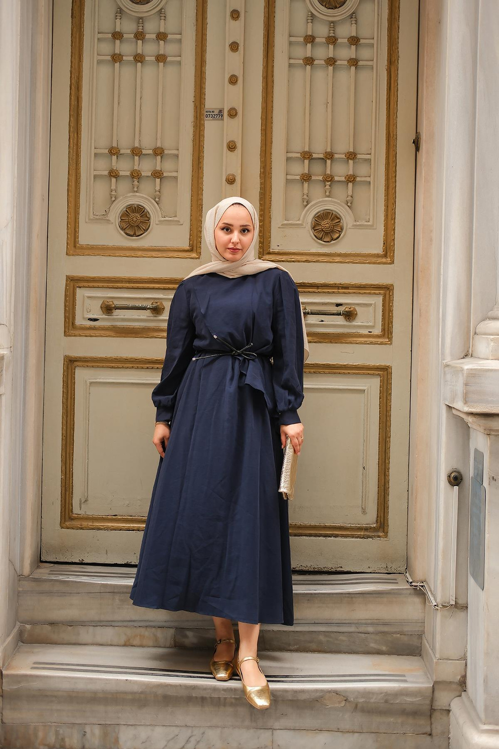 Cosı Elbise Lacivert