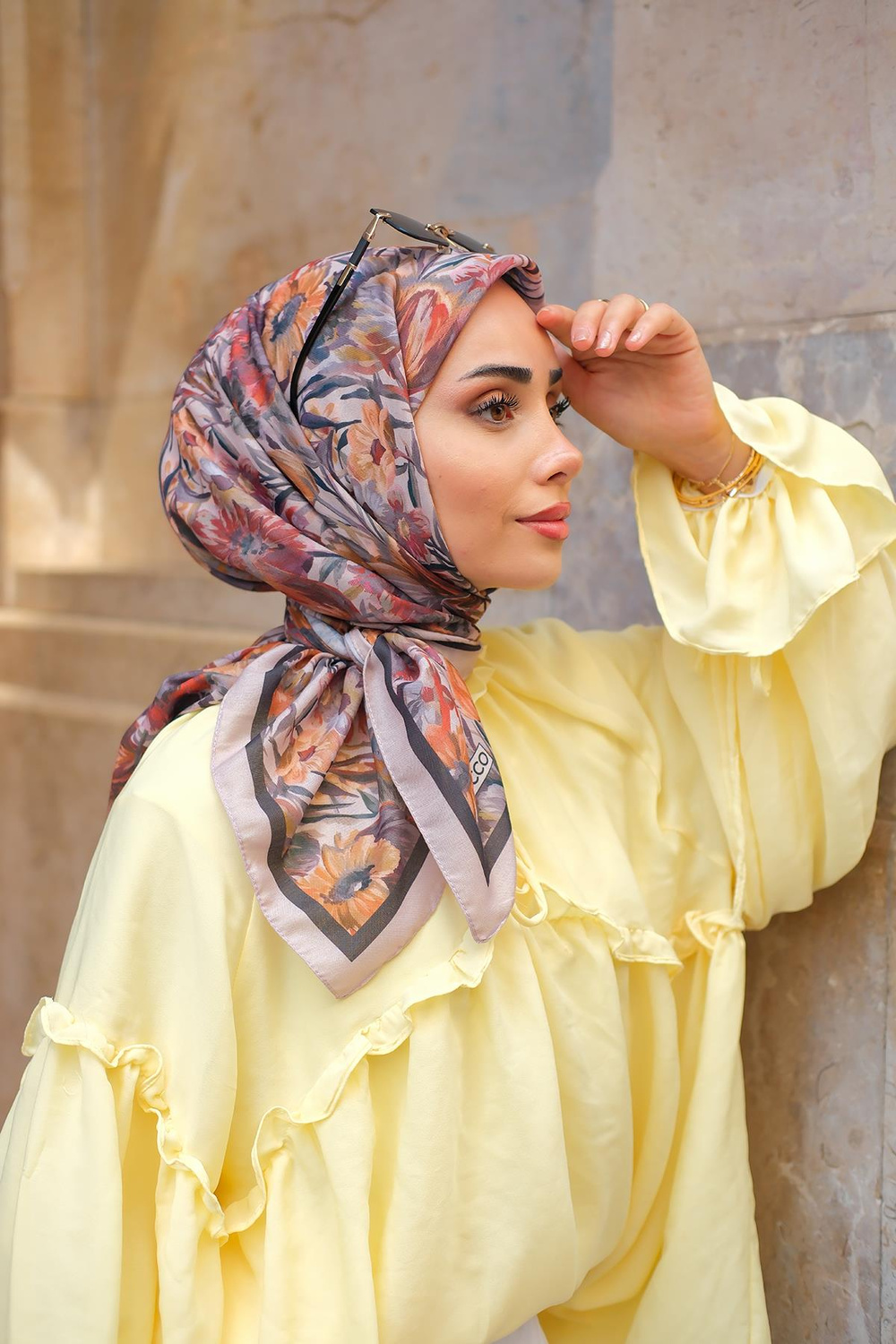 Frezya Soft Eşarp Bej