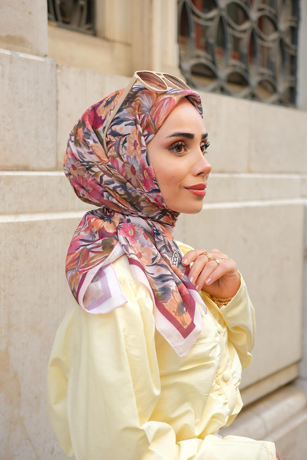 Frezya Soft Eşarp Bordo