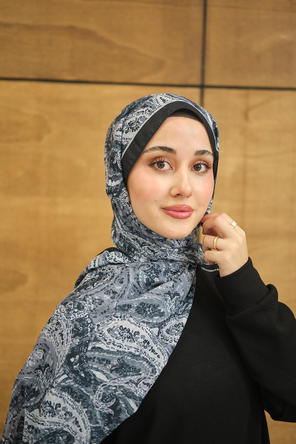 New Bahar Soft Şal Açık Gri