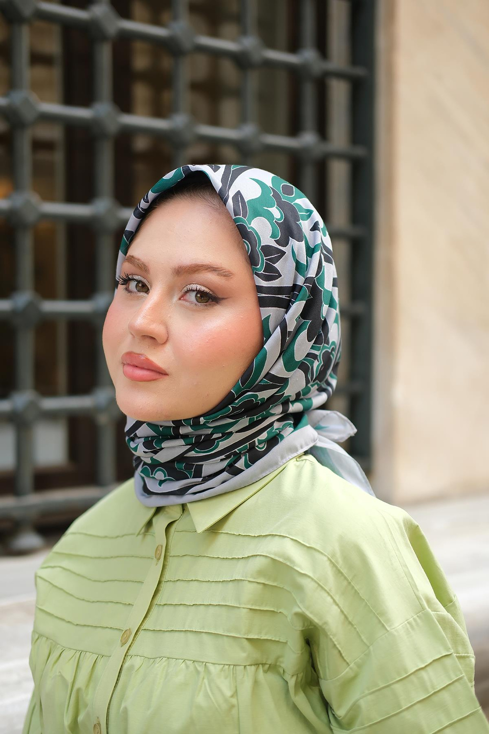 Soft Eşarp  Zümrüt Yeşil