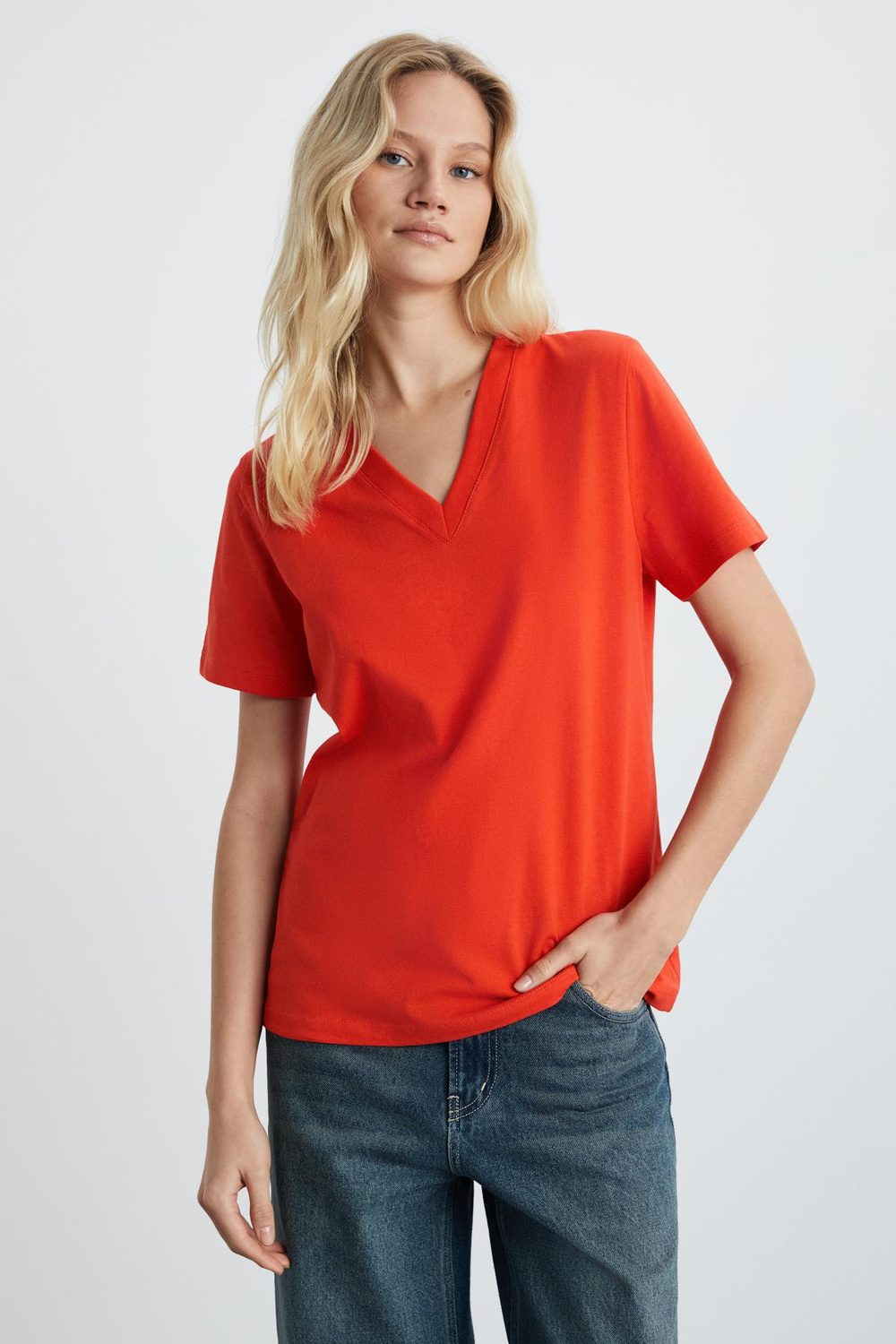 ALINE Kadın Kırmızı T-Shirt