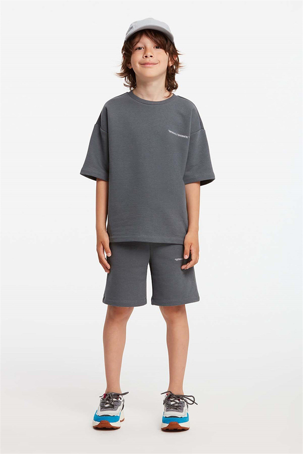 BOGOTA Örme Comfort Fit Koyu Gri  Eşofman Takımı