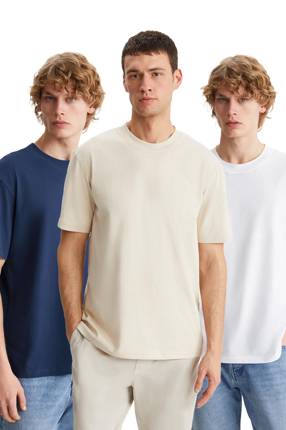 Cultivated  Regular Laci-Bej-Byz  T-Shirt