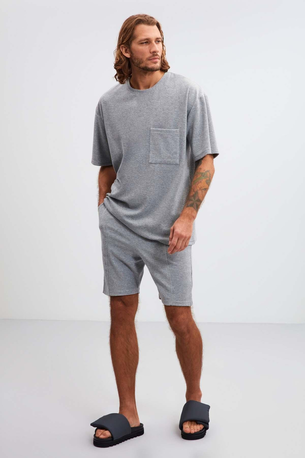 DELTA Relaxed Relaxed Grimelanj  Şort