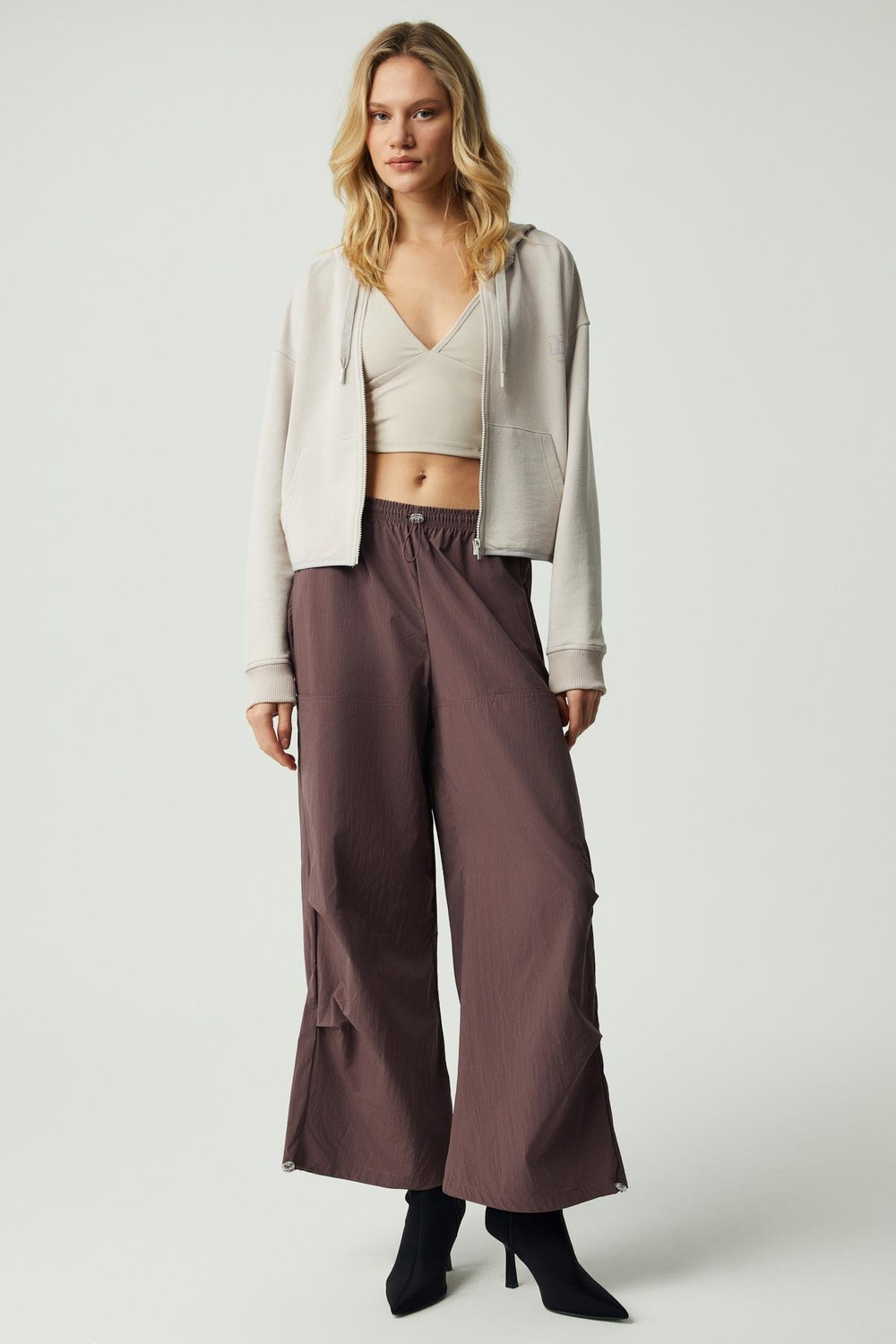 LILIANE Kadın Açık Mürdüm Pantolon