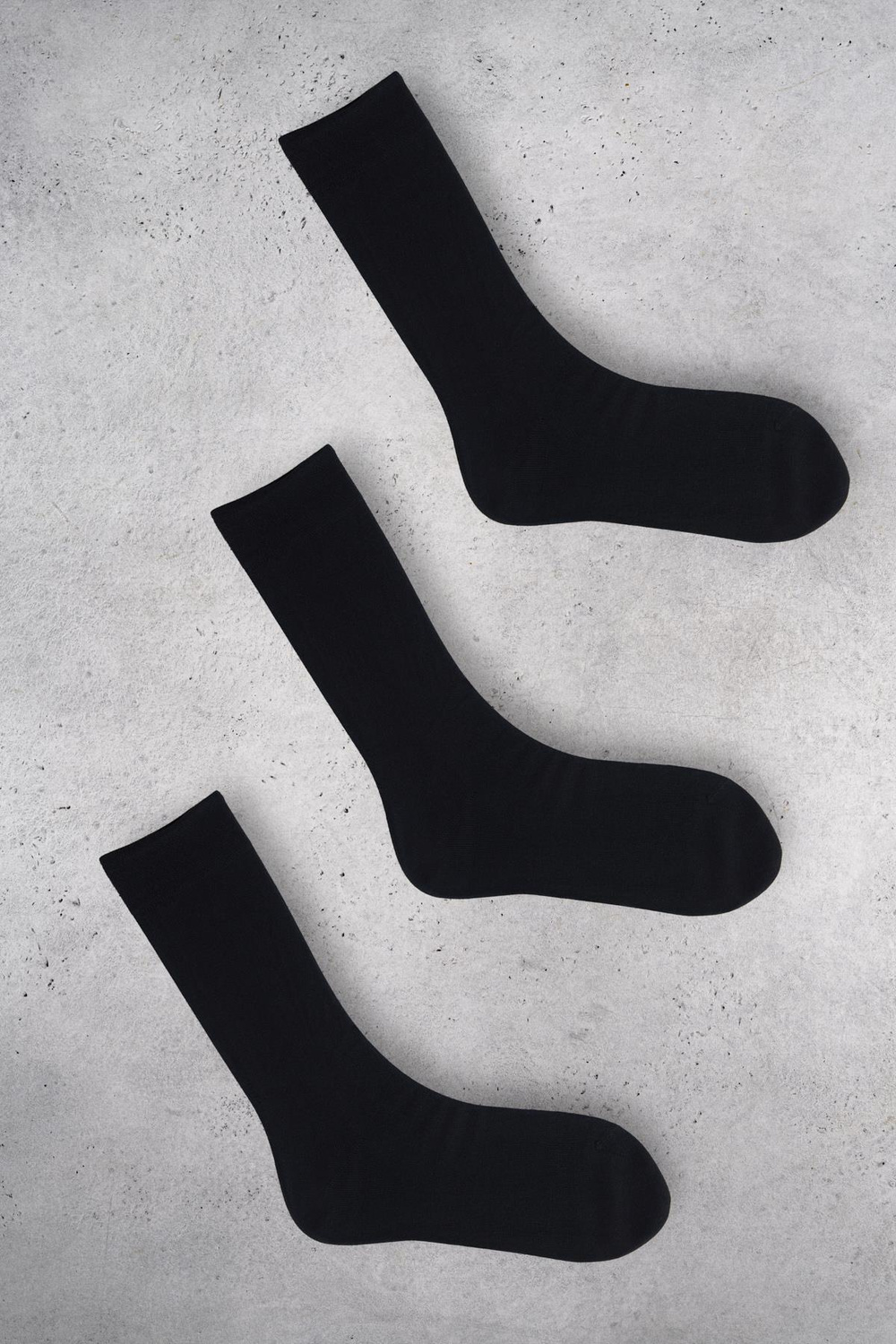 OISIN Bamboo Erkek Siyah Çorap