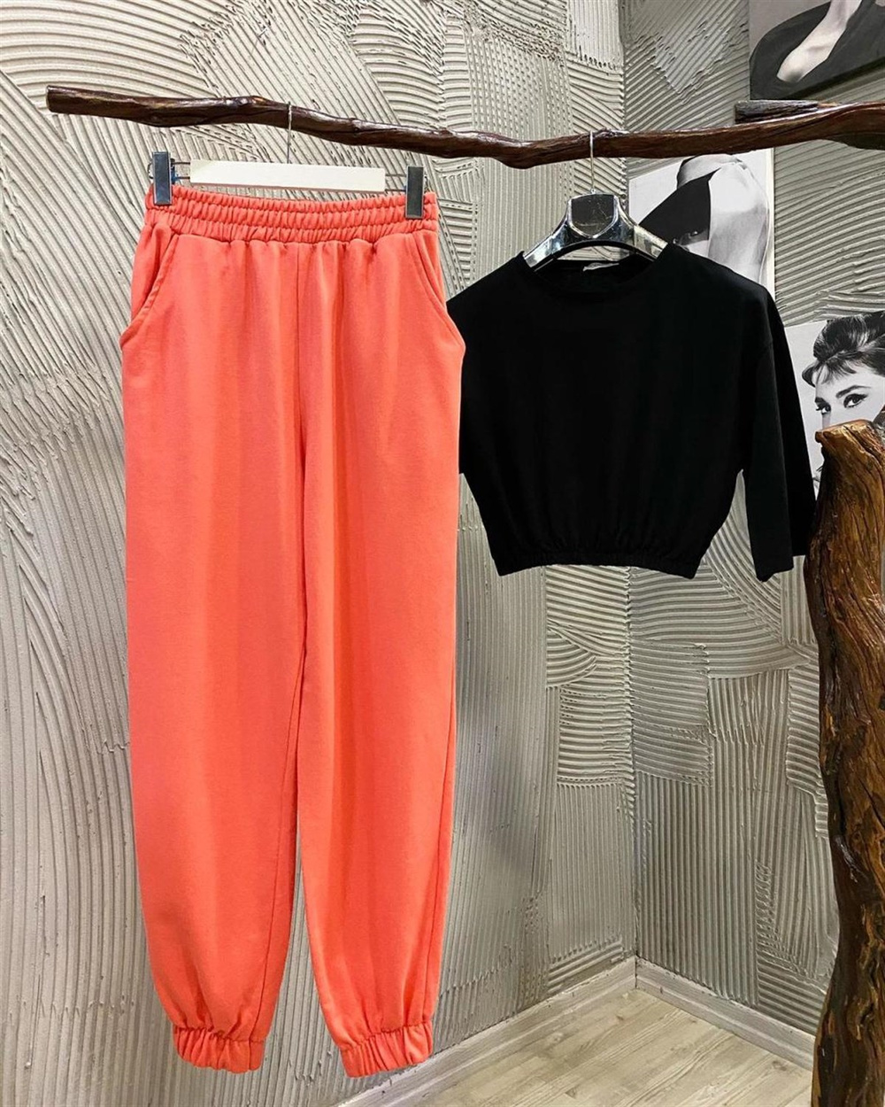 Boyfriend Model Yazlık Penye Tok Kumaş Eşofman Pantolon (YAVRU AĞZI )