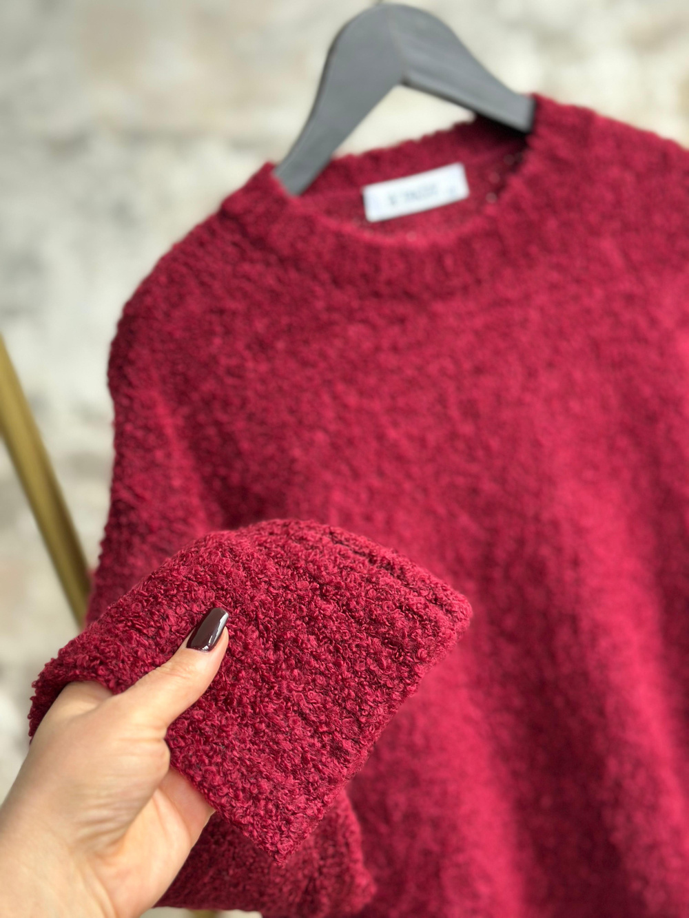 Buklet Tunik Kazak (Bordo)