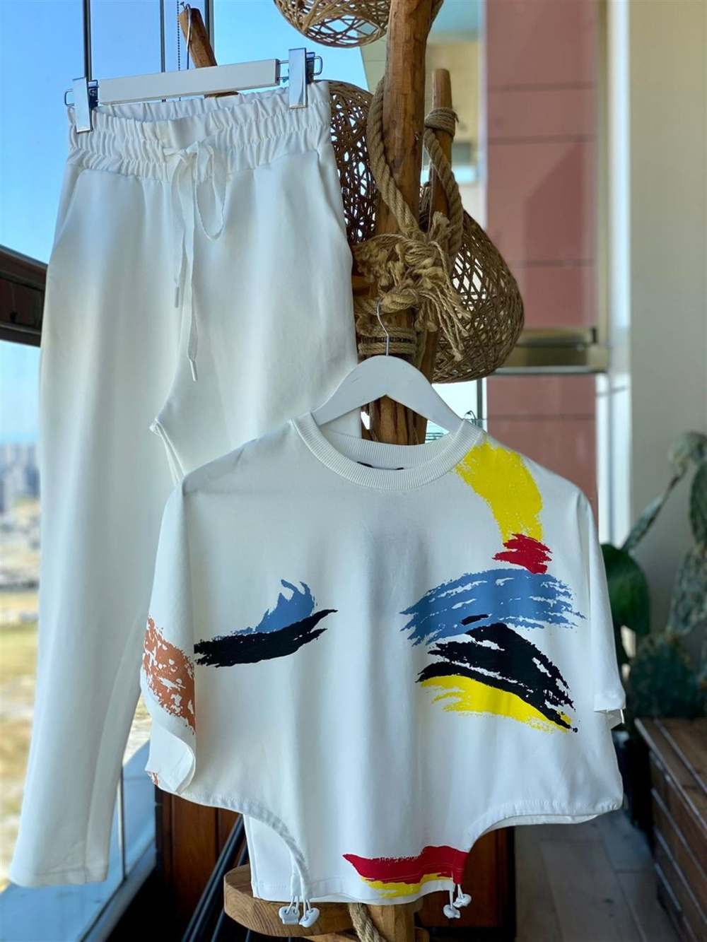 Büzgü Detay Tshirt