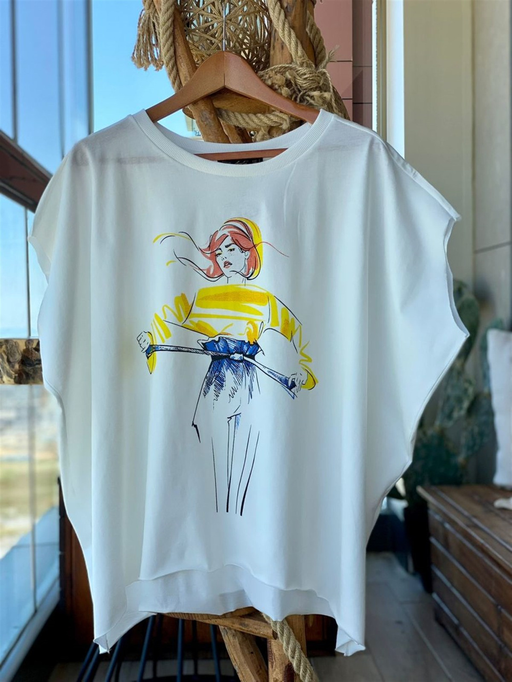 Kız Baskılı Tshirt