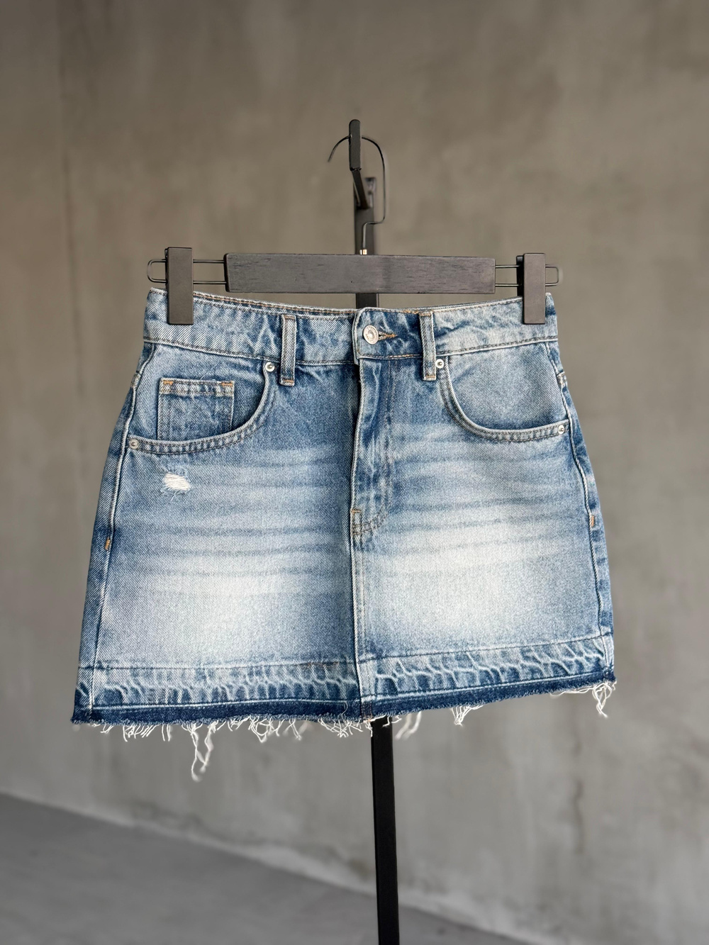 Mini Kot Etek (Mavi)