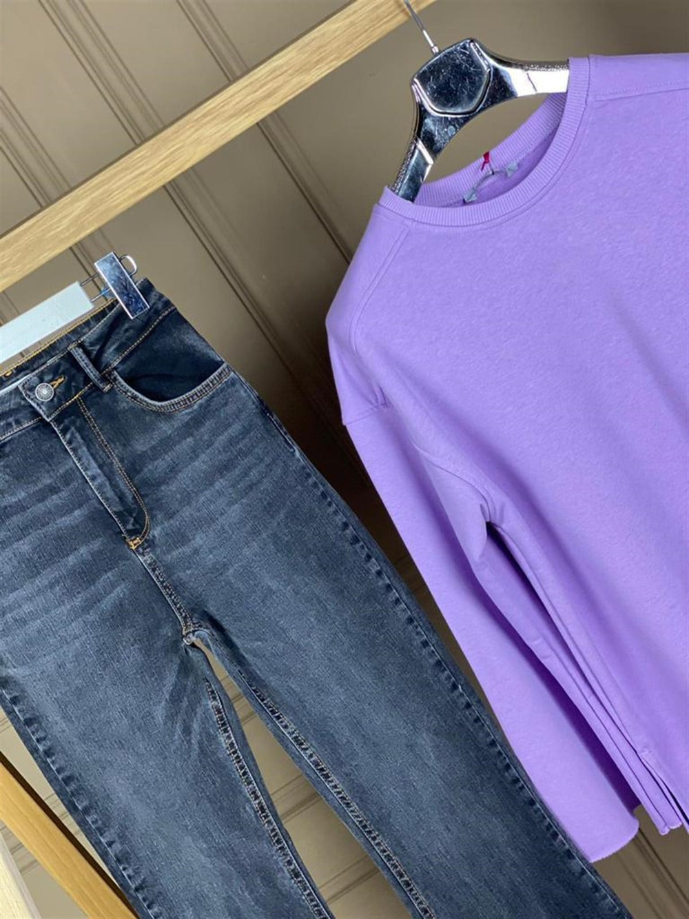 Orjinal Marka İspanyol Paça Yırtmaçlı Jean