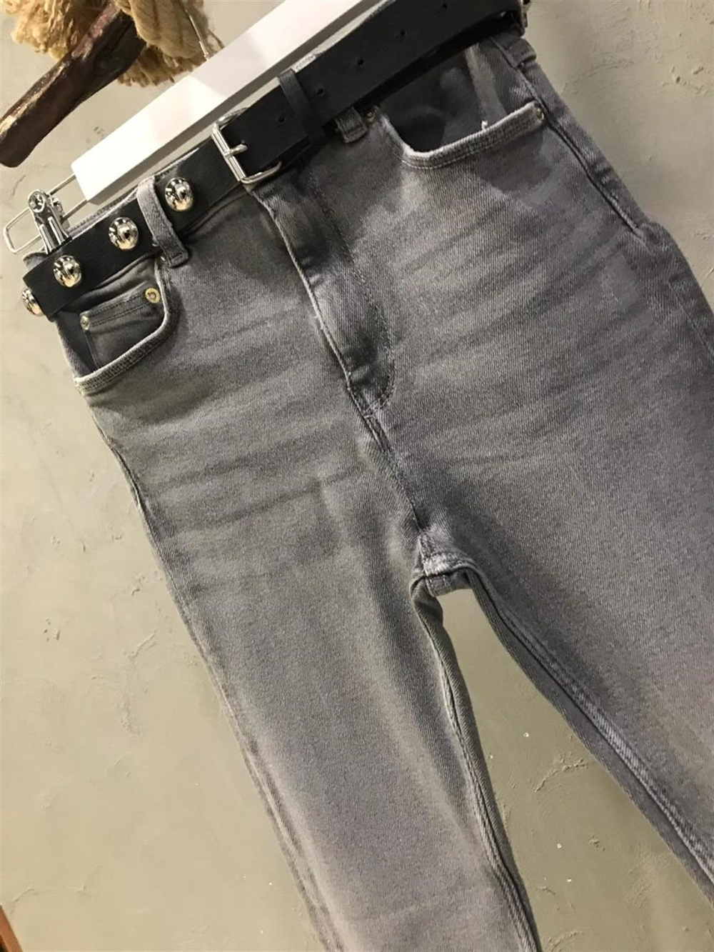 Orjinal Marka Likralı Jean (GRİ)