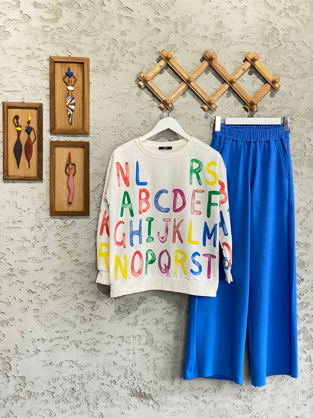 Oysho Bol Paça Pantolon (Saks)
