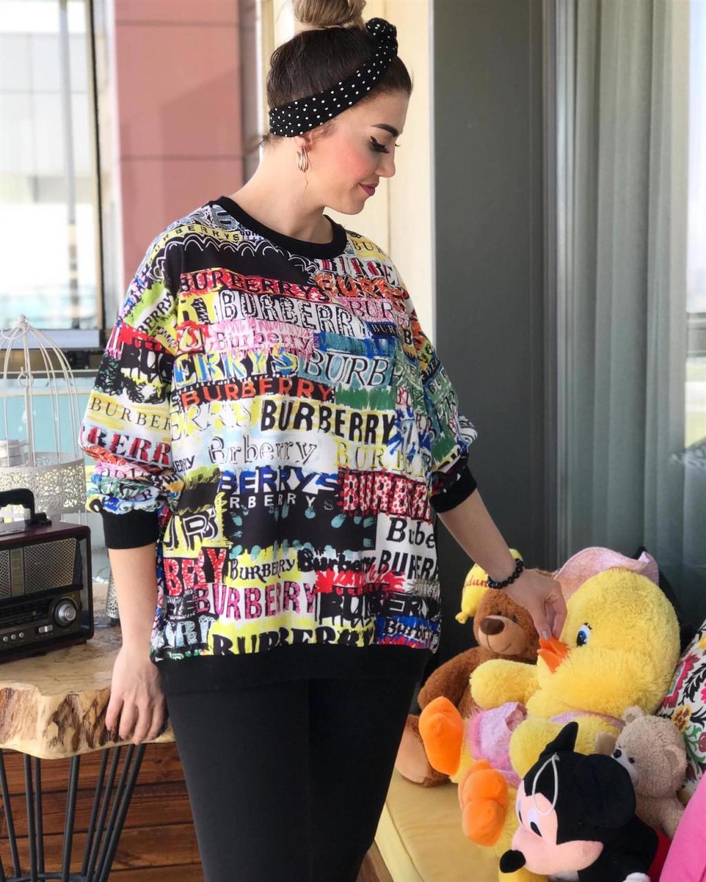 Özel Salaş Penye Sweatshirt