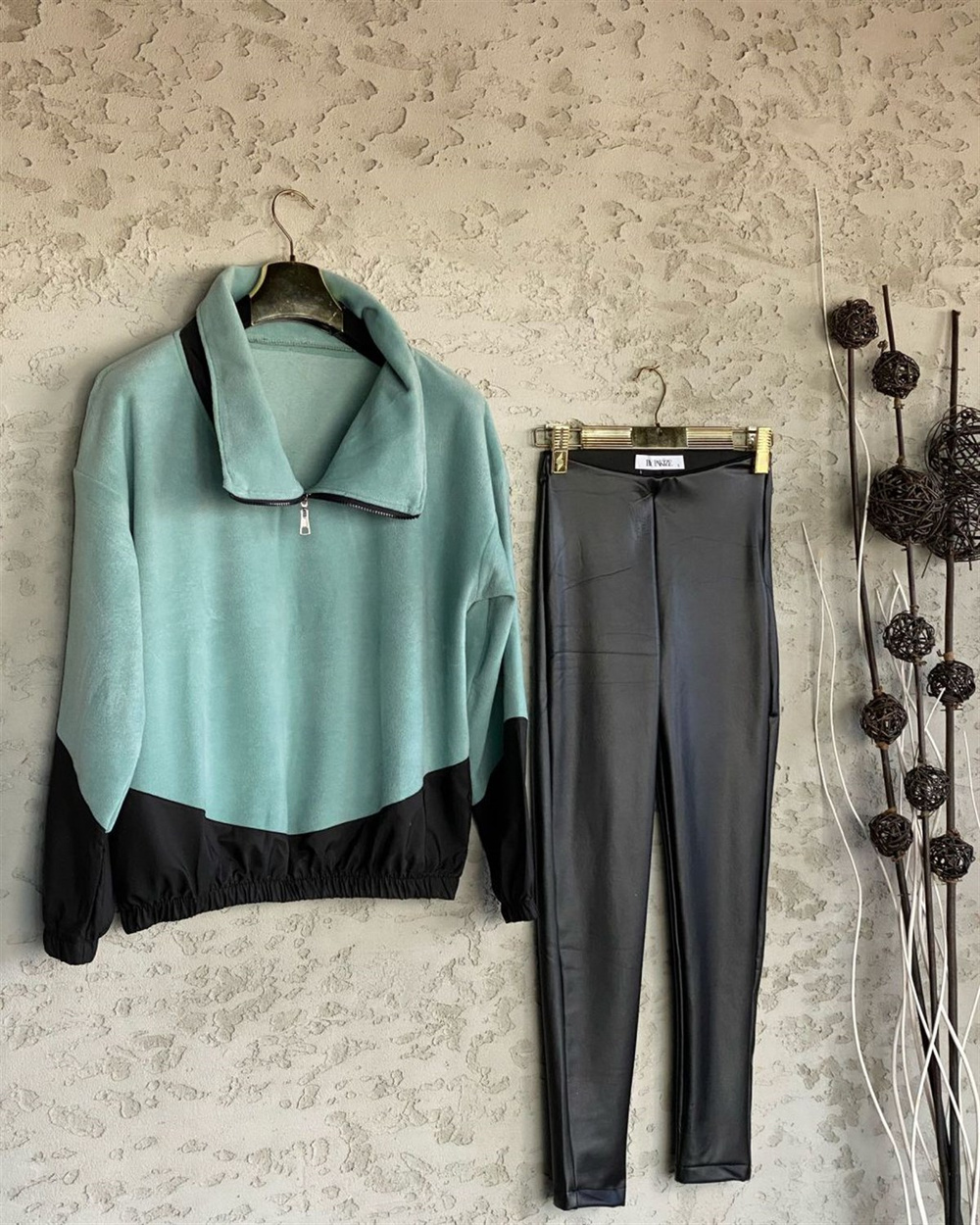 Polar Poplin Garnili Sweat (Mint)