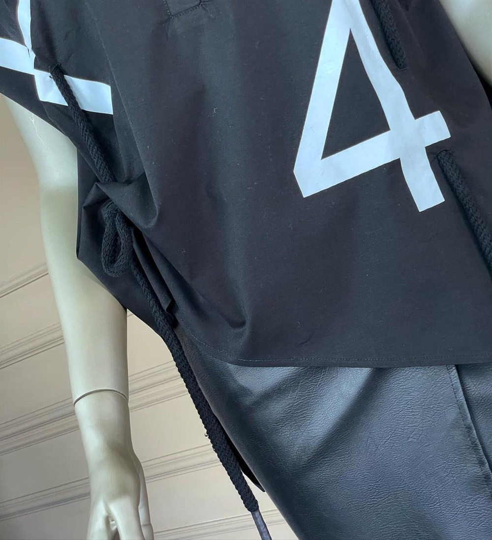 Tasarım Model Coton Kumaş Oversize Gömlek  (SİYAH)