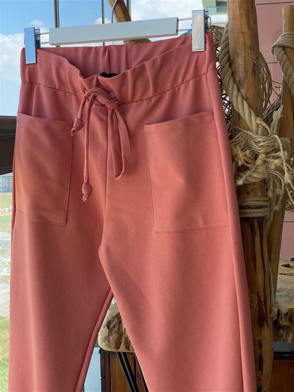 Tok Penye Eşofman Pantolon (Soğan)