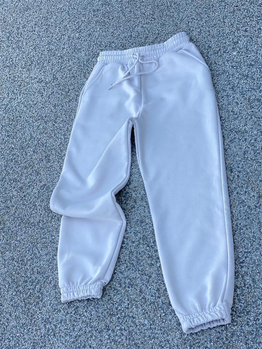 Yumuşak Dokulu Joggıng Eşofman (Gri)