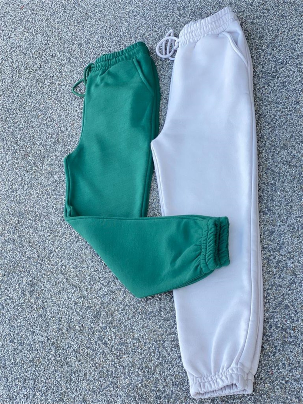 Yumuşak Dokulu Joggıng Eşofman (Gri)