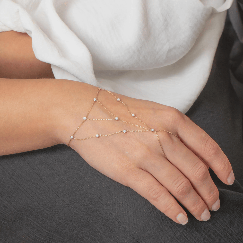 0.50 Karat Pırlanta Altın Şahmeran Bileklik - Goldstore