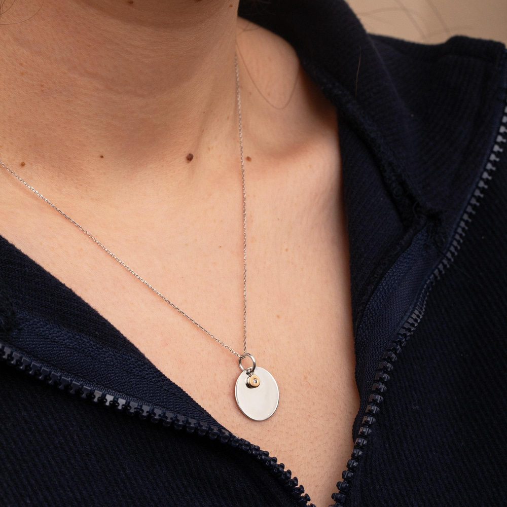 0.01 Karat Elmas Altın İsim Kolye - Goldstore