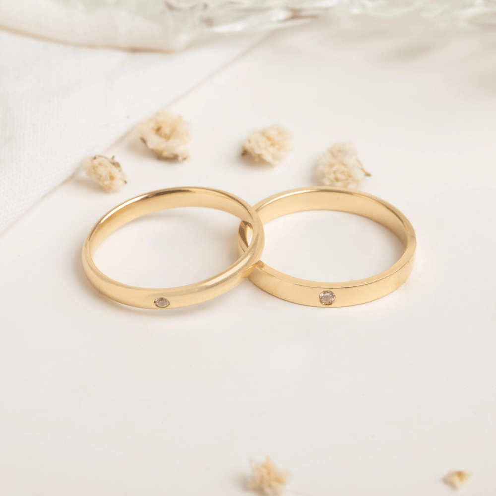 0.01 Karat Pırlanta Altın Yüzük - Goldstore