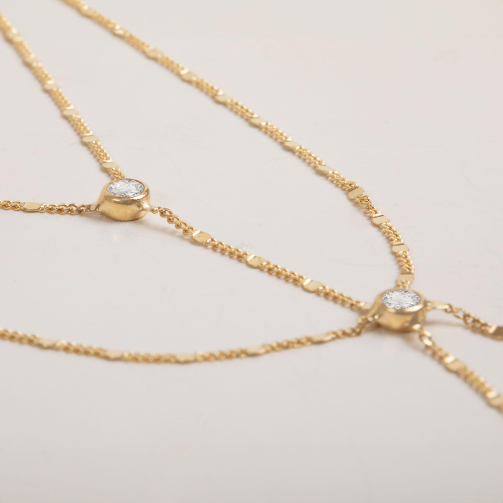 0.20 Karat Pırlanta Altın Şahmeran Bileklik - Goldstore