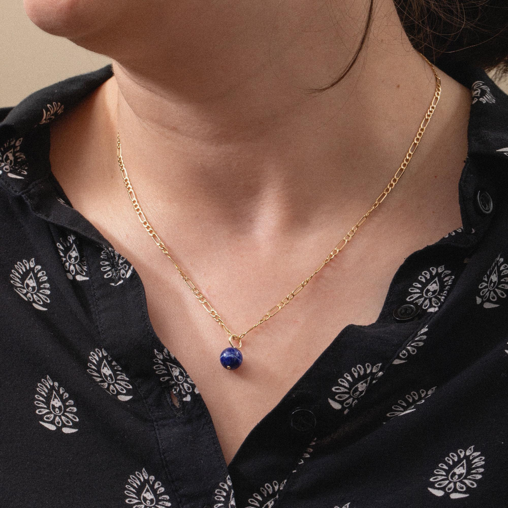 Altın 8 mm İnci Top Charm Kolye Ucu - Goldstore