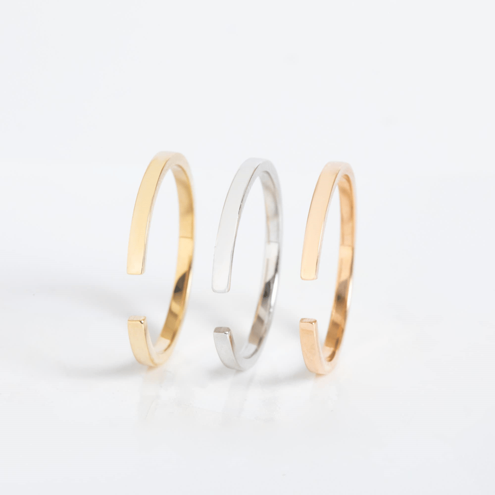 Altın Açık Manşet Yüzük - Goldstore