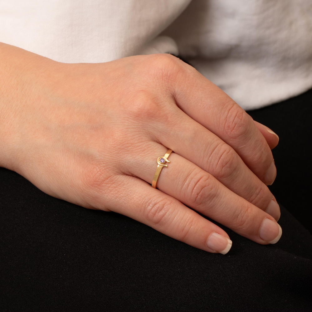 Altın Aile Doğum Taşı Yüzük - Goldstore