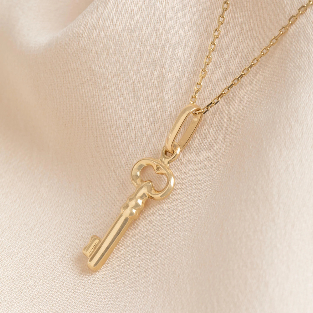 Altın Anahtar Kolye - Goldstore
