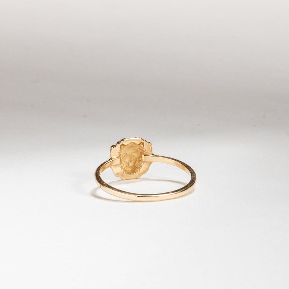 Altın Aslan Başı Yüzük - Goldstore