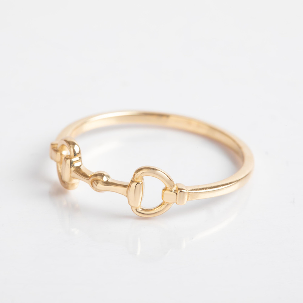 Altın At Gem Figürlü Yüzük - Goldstore