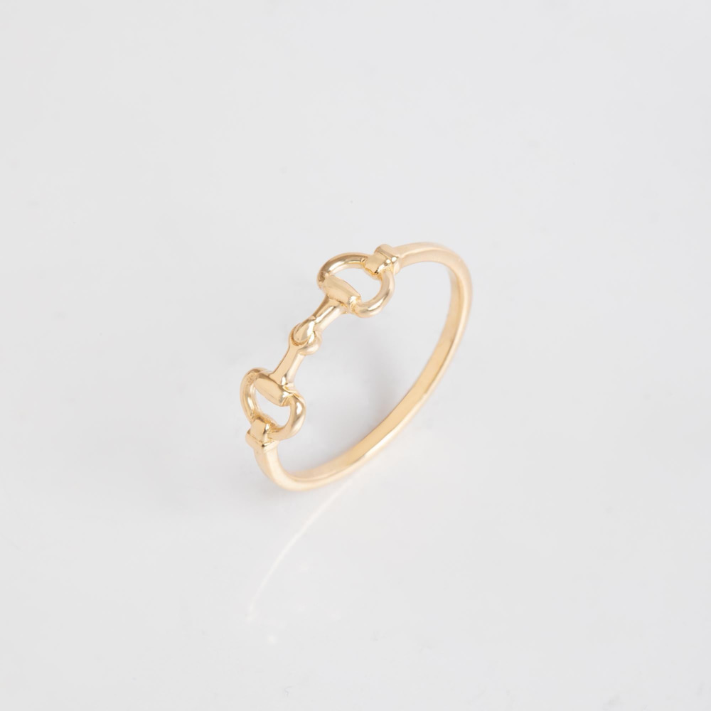 Altın At Gem Figürlü Yüzük - Goldstore