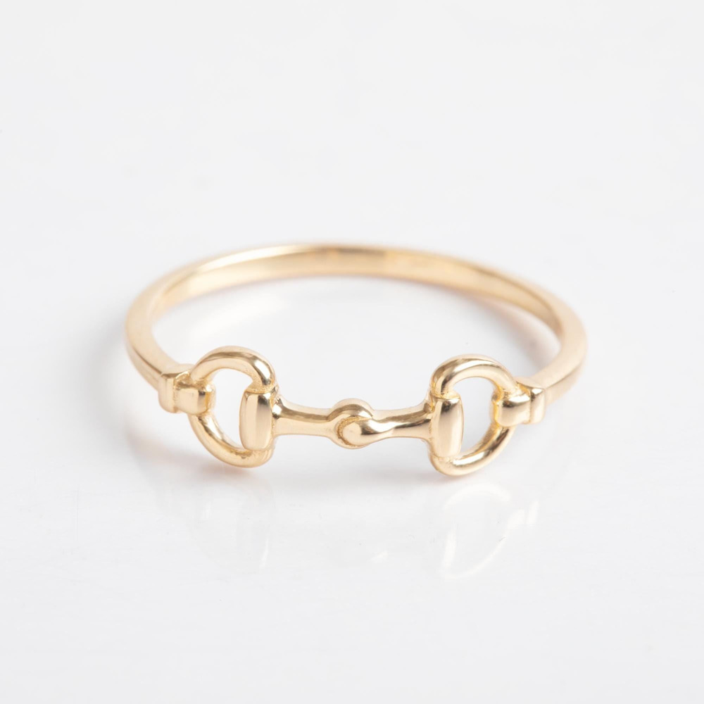 Altın At Gem Figürlü Yüzük - Goldstore