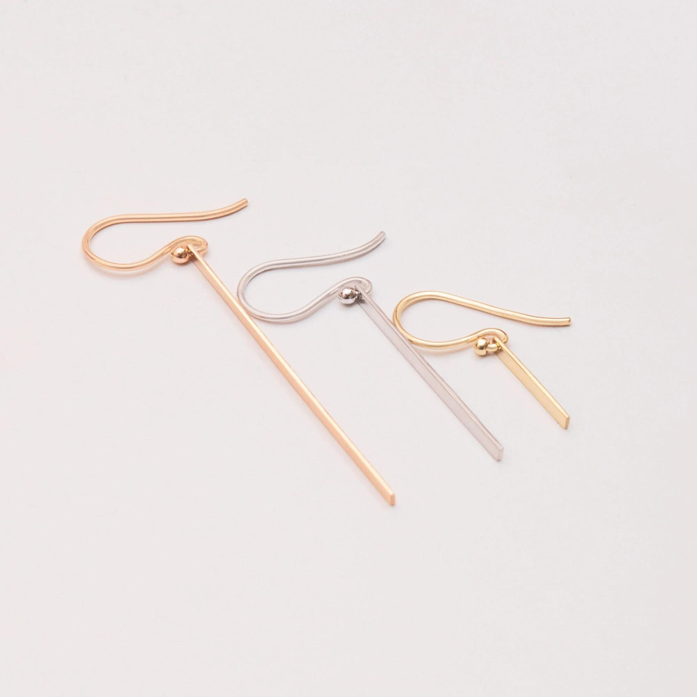 Altın Bar Sallantılı Küpe - Goldstore