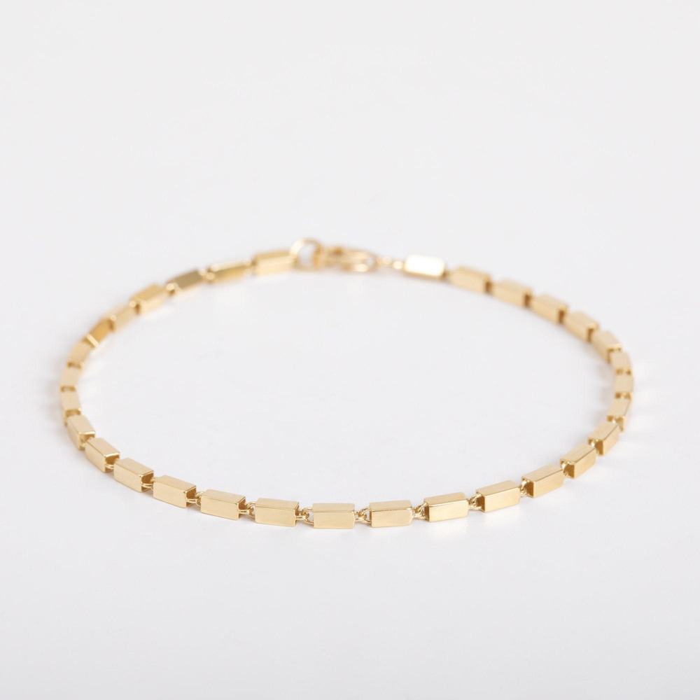 Altın Bar Zincir Bileklik - Goldstore