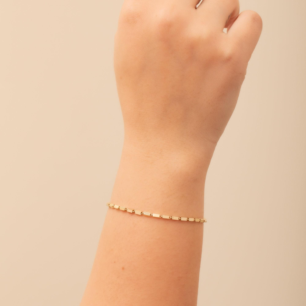 Altın Bar Zincir Bileklik - Goldstore