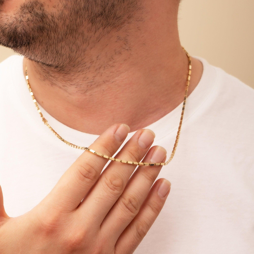 Altın Bar Zincir Kolye - Goldstore